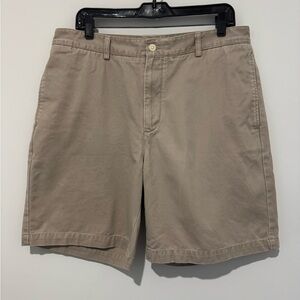Vineyard Vines Men's Tan Flat Front Shorts